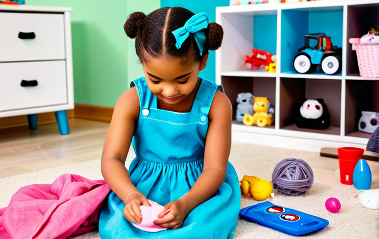 **

"A child carefully cleaning a LOL Surprise doll with a soft cloth, appropriate attire, in a brightly lit playroom, surrounded by other toys, safe for work, perfect anatomy, natural proportions, family-friendly, high quality, professional photography, fully clothed, modest clothing, appropriate content."

**