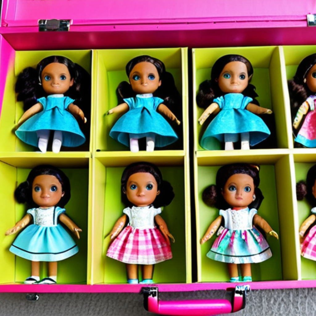 LOL 서프라이즈 컬렉션 보관 아이디어 - **
A meticulously organized DIY LOL Surprise doll storage case made from recycled cardboard boxes, ...