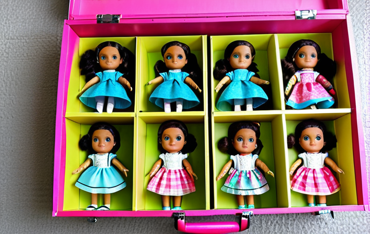 LOL 서프라이즈 컬렉션 보관 아이디어 - **
A meticulously organized DIY LOL Surprise doll storage case made from recycled cardboard boxes, ...