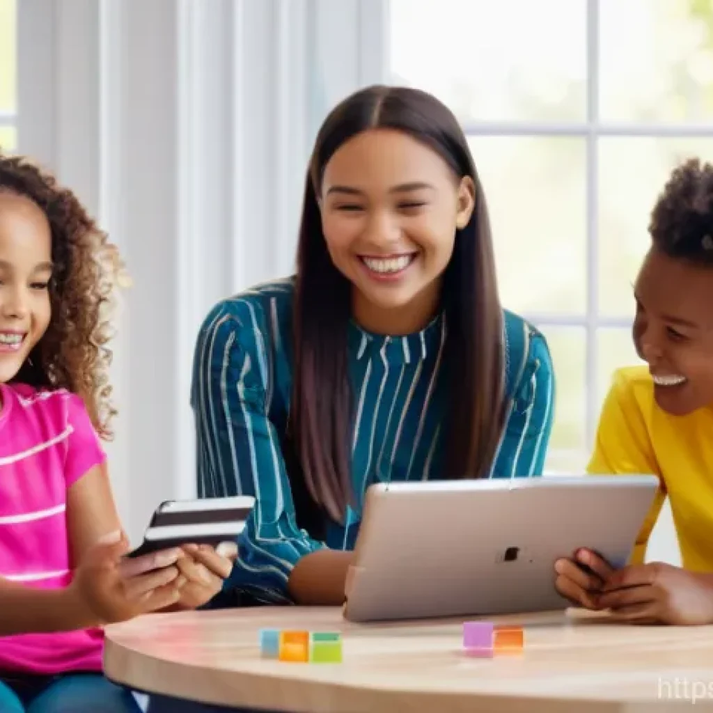 LOL 서프라이즈의 경제적 가치 분석 - **Prompt:** A dynamic, brightly lit, close-up shot of a diverse group of happy children, aged 6-12, ...