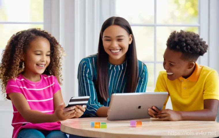 LOL 서프라이즈의 경제적 가치 분석 - **Prompt:** A dynamic, brightly lit, close-up shot of a diverse group of happy children, aged 6-12, ...