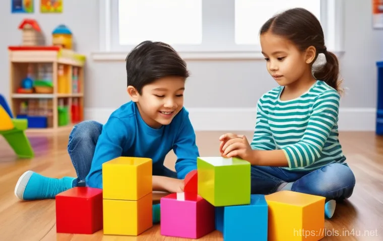 LOL 서프라이즈의 주요 경쟁 제품 분석 - **Prompt:** Two children, a girl aged 5 and a boy aged 6, are joyfully playing with "Catch! Teeniepi...