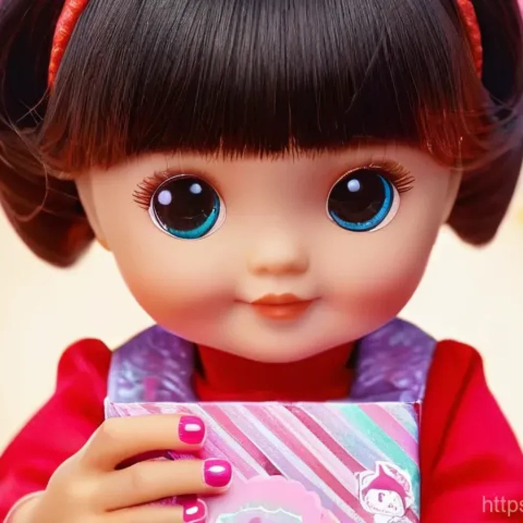 LOL 서프라이즈를 활용한 사진촬영 팁 - **Unboxing Thrill:**
"A close-up, high-angle shot of a child's hands, wearing colorful nail poli...