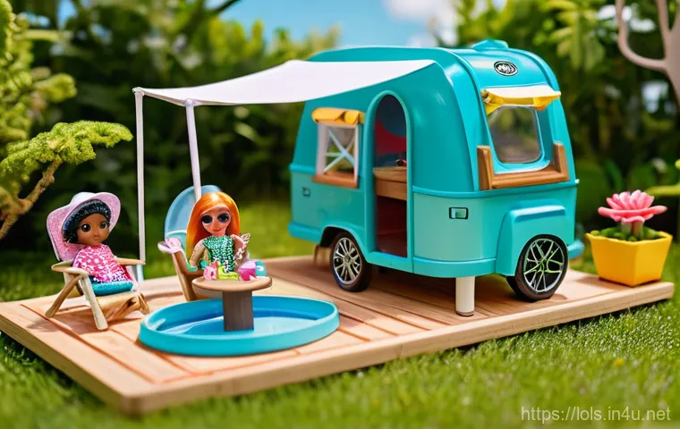 LOL 서프라이즈의 장난감 컬렉션의 가치 - A joyful 7-year-old Korean girl with a bright smile is sitting at a clean, well-lit table. She is in...