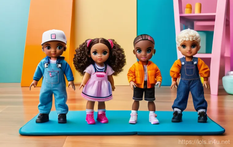 LOL 서프라이즈의 지역별 선호 트렌드 - **Prompt 1: Asian Children's LOL Surprise Fashion - K-Pop Bling**
"A group of four cheerful East... LOL 서프라이즈의 지역별 선호 트렌드 - **Prompt 1: Asian Children's LOL Surprise Fashion - K-Pop Bling**
"A group of four cheerful East...