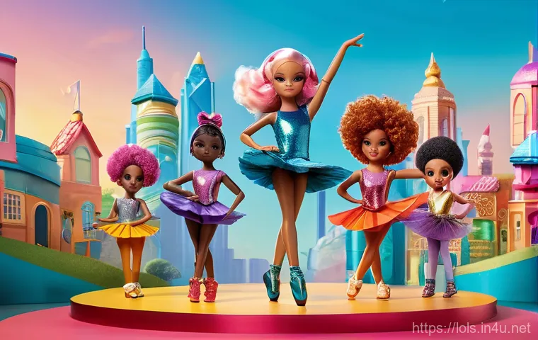 LOL 서프라이즈로 진행한 글로벌 캠페인 - A brightly lit, colorful scene capturing the thrilling unboxing experience of L.O.L. Surprise! dolls... LOL 서프라이즈로 진행한 글로벌 캠페인 - A brightly lit, colorful scene capturing the thrilling unboxing experience of L.O.L. Surprise! dolls...